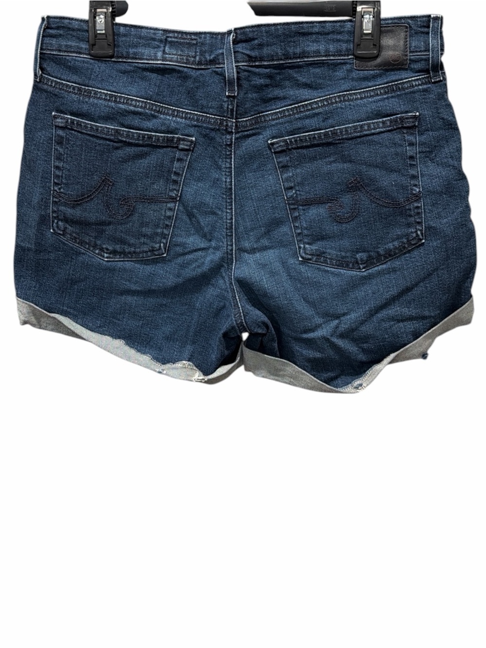 AG Adriano Goldschmied Hailey Ex-Boyfriend Roll Up Shorts Size Approx 31 - Picture 8 of 12